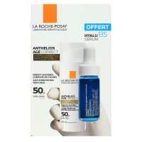 Anthelios crème solaire visage SPF50 50ml + Hyalu B5 sérum 10ml offert