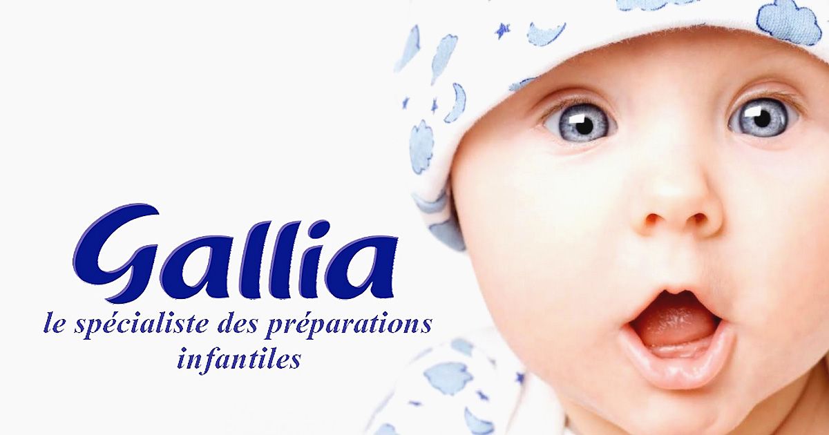 Gallia élabore une large palette de laits infantiles pour les nourrissons  dès 6 mois. - Pharmabest