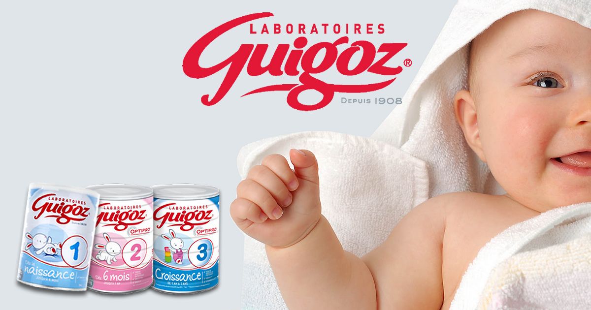 Guigoz répond aux besoins nutritionnels et digestifs des bébés de