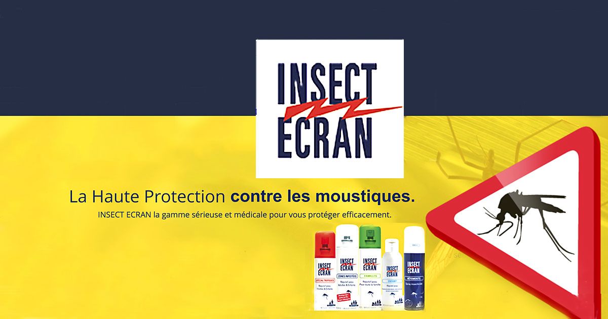 Insect Ecran permet une haute protection contre les moustiques