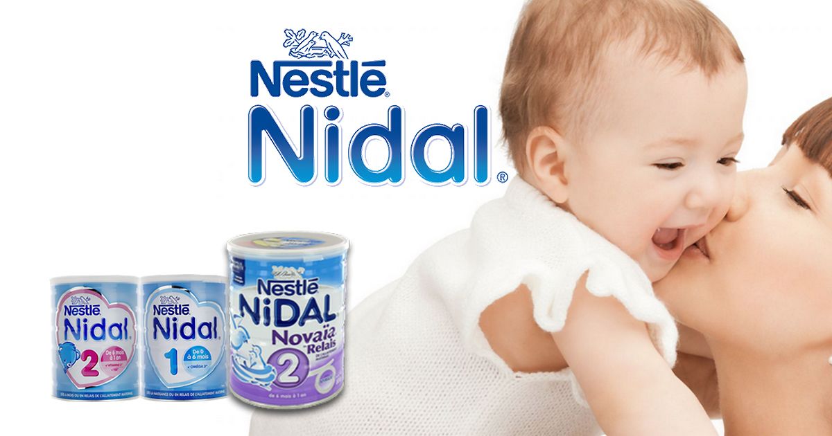 Nidal est conçu pour compléter l'alimentation des bébés dès 6 mois. -  Pharmabest