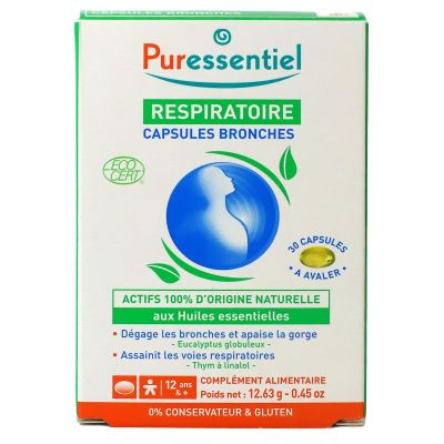 PURESSENTIEL RESP OK Friction pectoral 19 huiles essentielles Fl/100ml Puressentiel  Puressentiel Respiratoire