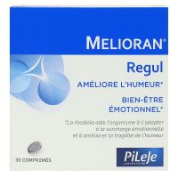 Melioran Regul améliore l'humeur bien-être émotionnel 30 comprimés