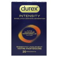 Intensity 20 préservatifs sans latex dernière génération