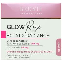 Glow Rose éclat et radiance 60 gélules