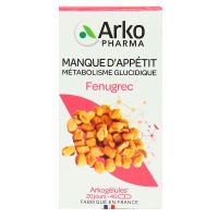 Arkogélules fenugrec bio manque appétit 40 gélules