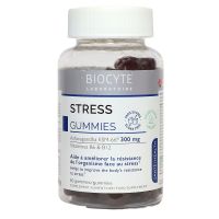 Stress Ashwagandha 300mg vitamines B6 et B12 60 gummies