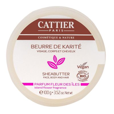 Cattier Beurre de karité Vegan BIO - Le pot de 100g