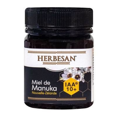Herbesan miel de Manuka 8 pastilles miel citron IAA