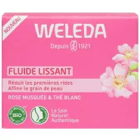 Fluide lissant rose musquée et thé blanc peau mixte 40ml