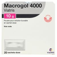 Macrogol 4000 10g 20 sachets