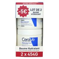 Baume hydratant visage et corps 2x454g