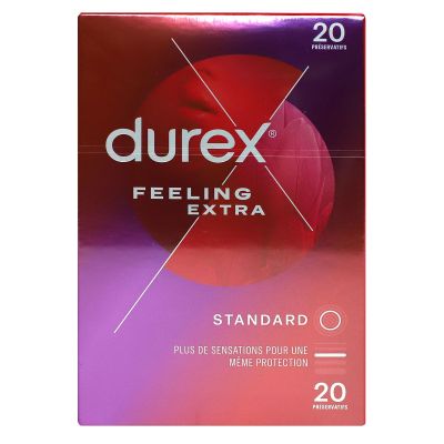 Durex Feeling Extra 20 préservatifs