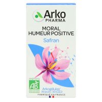 Arkogélules Safran moral humeur positive 30 gélules