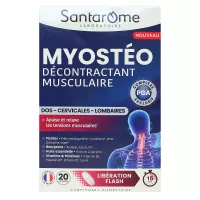 Myosteo décontractant musculaire flash 15mn 20 comprimés