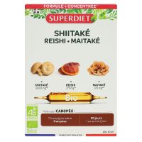 Shiitaké reishi maitaké bio 20x15ml