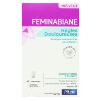 Feminabiane règles douloureuses crampes abdominales 45 comprimés