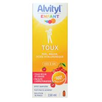 Enfant dès 1 an sirop toux sèche et grasse goût fruits rouges 150ml