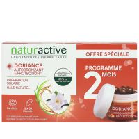 Doriance autobronzant et protection 2x30 capsules