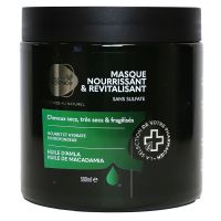 Masque nourrissant huiles Amla et Macadamia cheveux secs 500ml