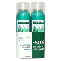 Shampoing sec séboréducteur cheveux gras 2x150ml