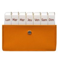 Pilbox Liberty semainier camel