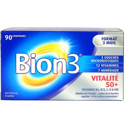Bion 3 séniors promo 30 comprimés + 7 offerts