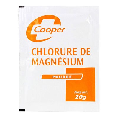 Sachet chlorure magnésium poudre 20g