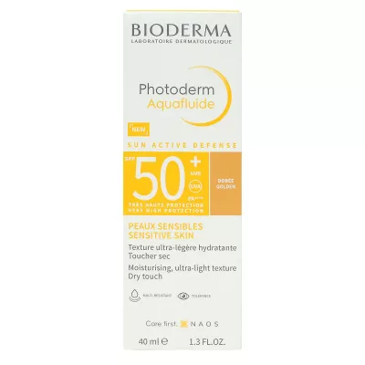 Photoderm Aquafluid solaire teinte dorée SPF50+ 40ml