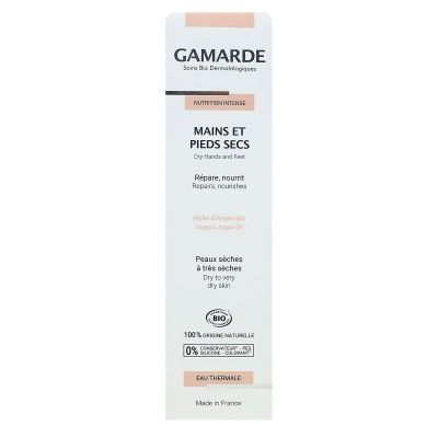 Nutrition Intense mains et pieds secs bio 100ml