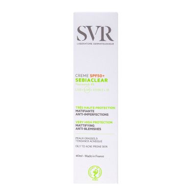 Sebiaclear crème solaire SPF50+ 40ml
