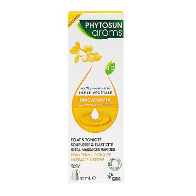 Huile végétale macadamia 50ml