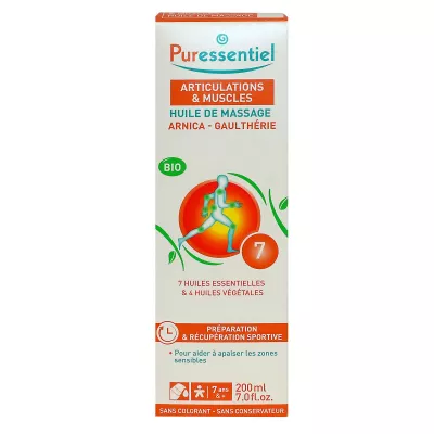 Articulations & muscles huile massage bio arnica 200ml