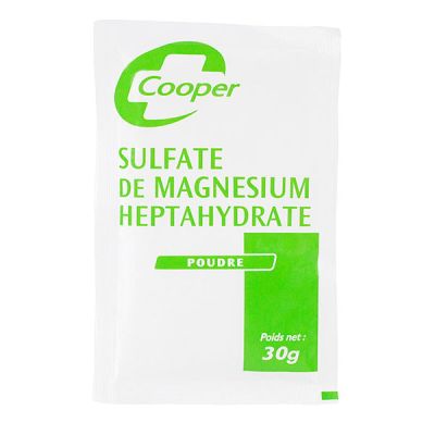 Sachet sulfate de magnésium 30g