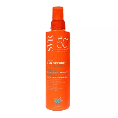 Sun Secure spray hydratant biodégradable SPF50+ 200ml