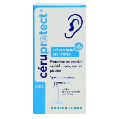Ceruprotect prévention des otites spécial nageur solution auriculaire 10ml