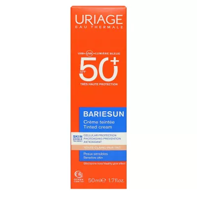 Bariesun crème teintée claire très haute protection SPF50+ 50ml