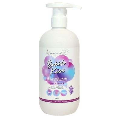 Bubble Kiss soin lavant doux bébé et enfant 400ml