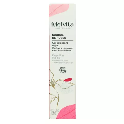 Source de roses gel défatigant regard contour yeux sensibles 15ml