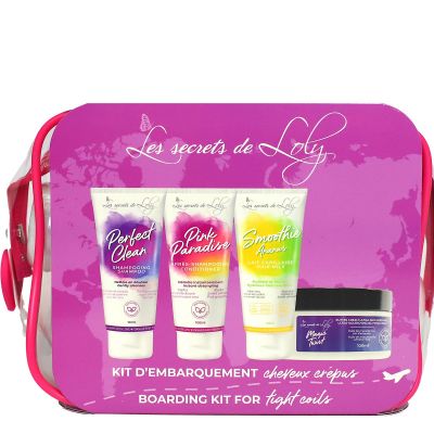 Trousse voyage cheveux crépus