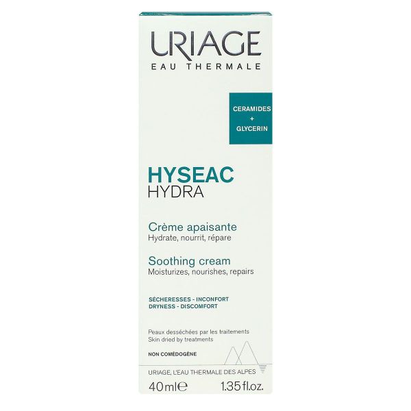 Hyseac Hydra crème apaisante peaux dessechées par les traitements 40ml