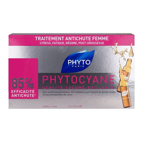 Phytocyane traitement antichute femme Phyto répond aux problèmes de