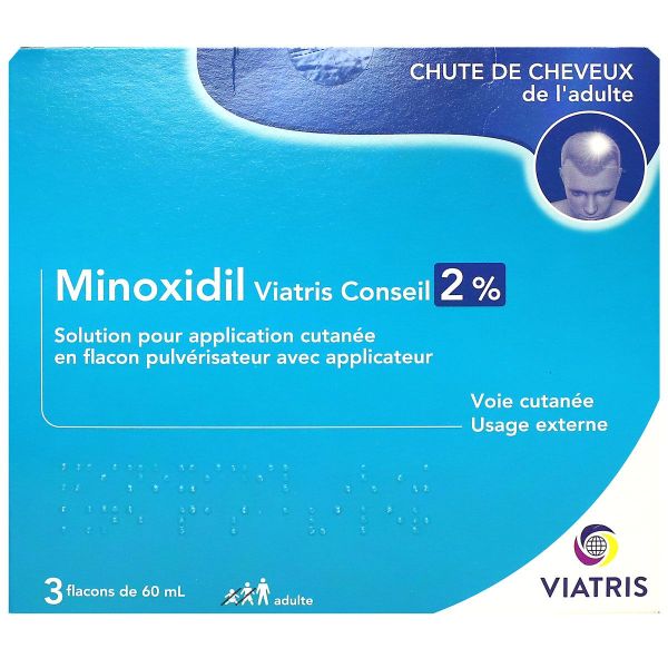 Minoxidil 2% 3x60ml