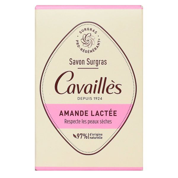 Savon solide surgras Amande Lactée 100g