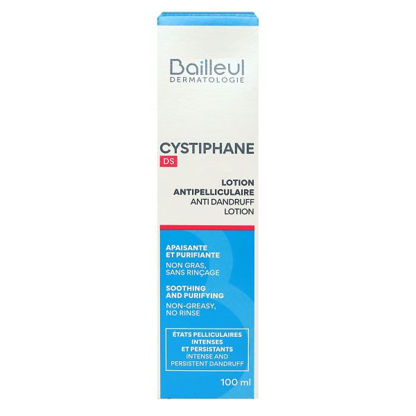 Cystiphane DS lotion antipelicullaire cheveux spray 100ml