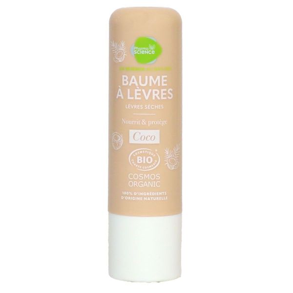 Baume à lèvres bio coco 4g