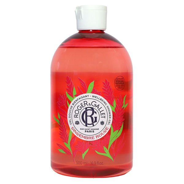 Gingembre rouge gel douche bienfaisant 500ml