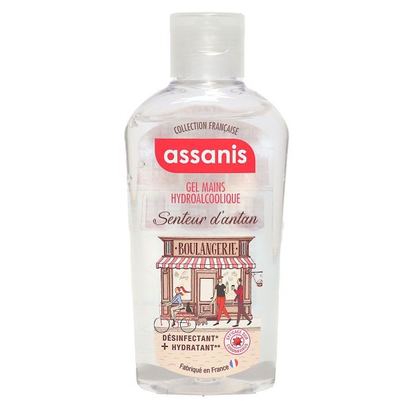 Gel mains hydroalcoolique senteur d'antan collection Française 80ml