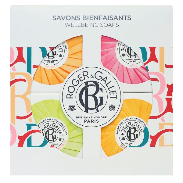 Coffret savons Bienfaisants 4x50g