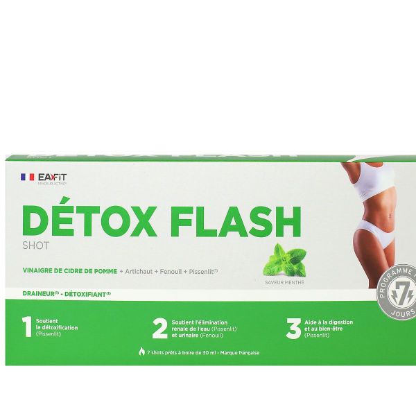 Detox Flash draineur 7 shots